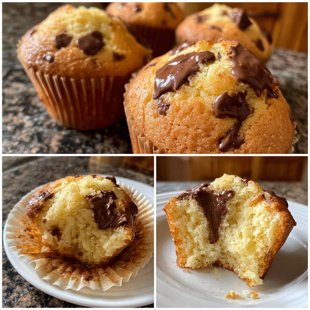 Muffins mit Schokotropfen