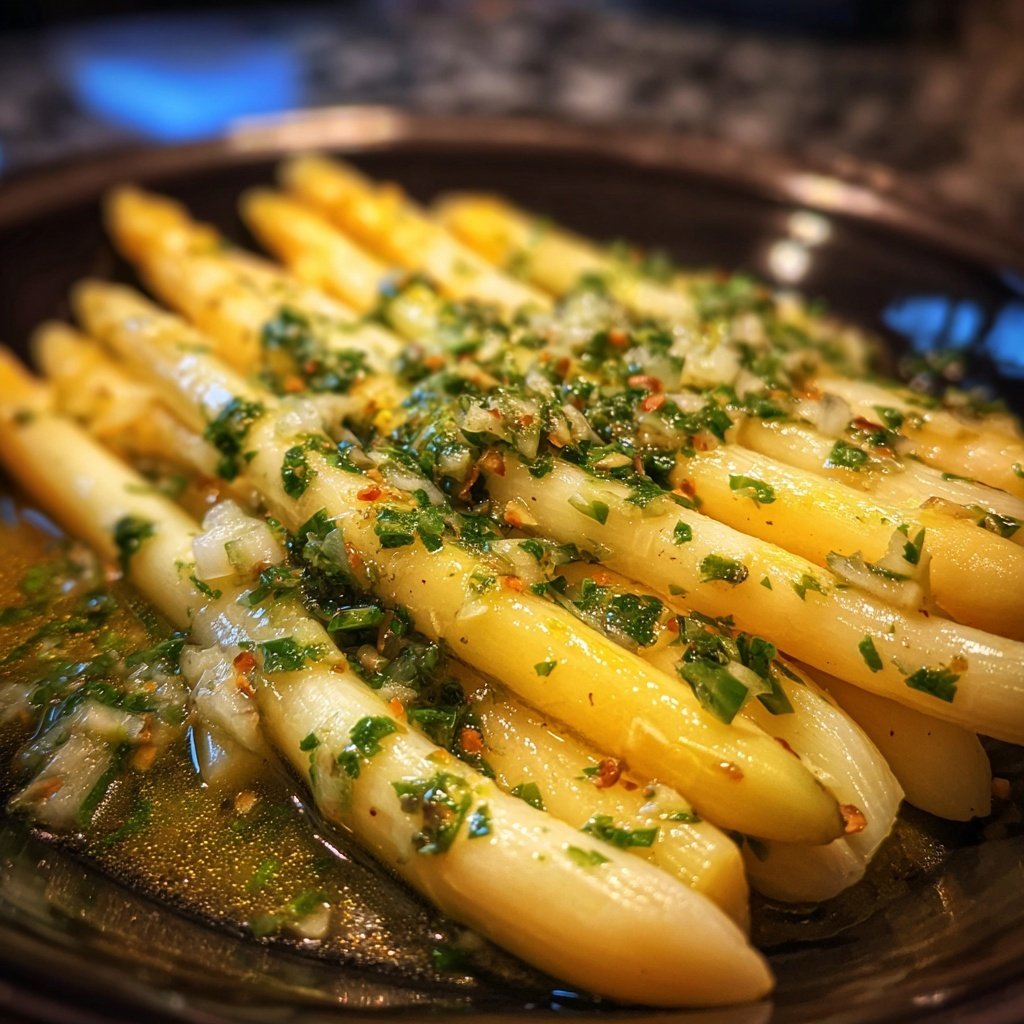 Grüner Spargel Mit Zitronen Sauce
