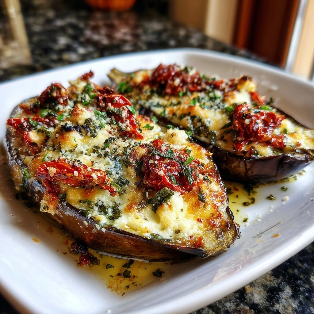 Auberginen mediterran saftig