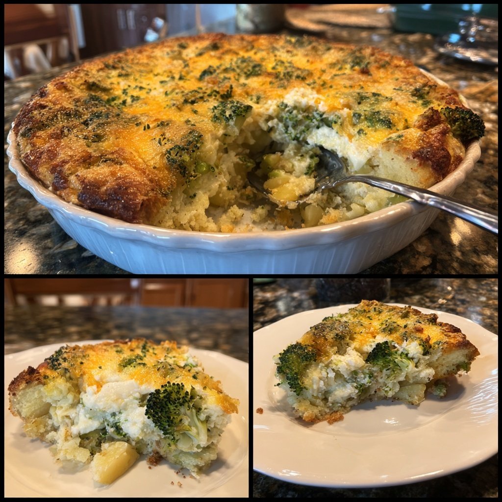 Brokkoli Kartoffel Auflauf Leicht