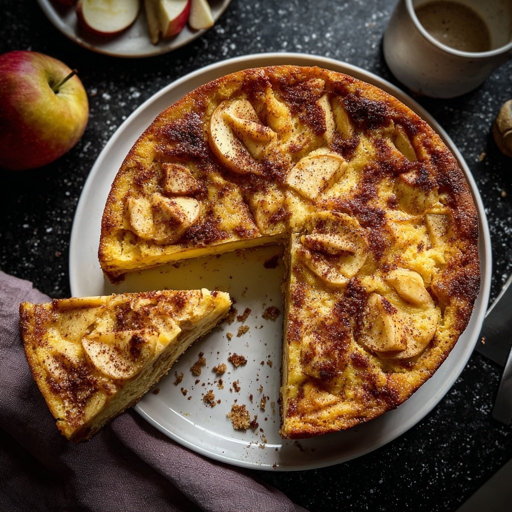 Karottenkuchen Mit Apfelstückchen