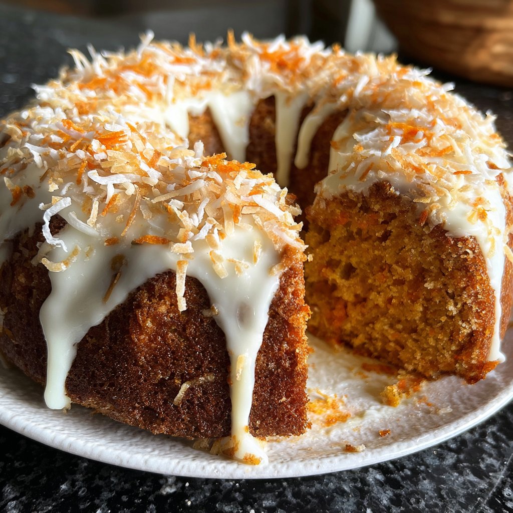 Karottenkuchen Mit Kokos