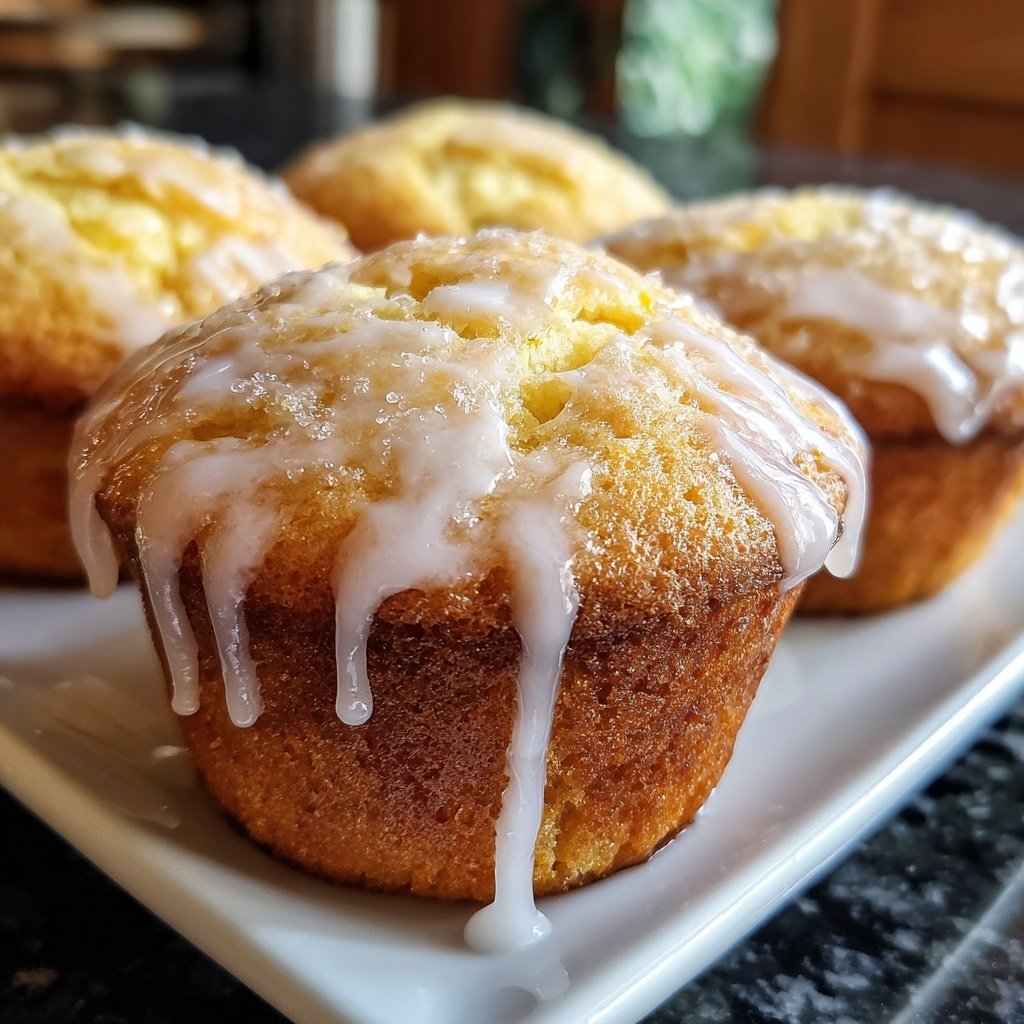 Vanillemuffins mit weicher Krume